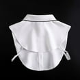 thumbnail image 4 of Yanyanz Detachable Collar for Men, Women's Premium Collar Business Saving Collar Sweater with Blouse, Collar White One Size, 4 of 6