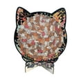 thumbnail image 2 of Juguete de madera con forma de gato, decorativo y que estimula la coordinación ojo-mano. Único. Estilo E, 2 of 9