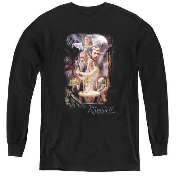 The Hobbit - Rivendell - Youth Long Sleeve Shirt - Large