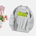thumbnail image 1 of Sudadera con cuello redondo para hombre y mujer, Jersey, sudadera, ropa deportiva, cuello redondo, sin capucha, Tops holgados para deportes femeninos, , gris, xxl, 1 of 8