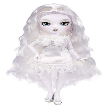 Rainbow High Shadow High Series 1 Natasha Zima- Grayscale Fashion Doll. 2 Designer Dove White Outfits to Mix & Match with Accessories, Great Gift for Kids 6-12 Years Old and Collectors