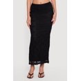 thumbnail image 4 of Women's Floral Lace Overlay Maxi Pencil Skirt, 4 of 4