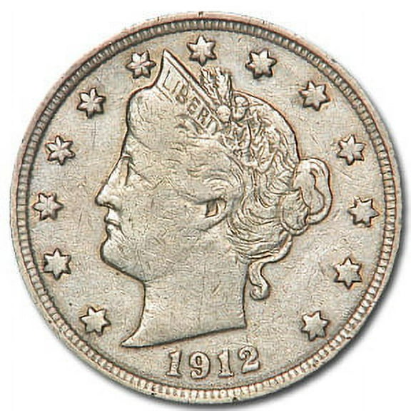1912 Liberty Head V Nickel VF