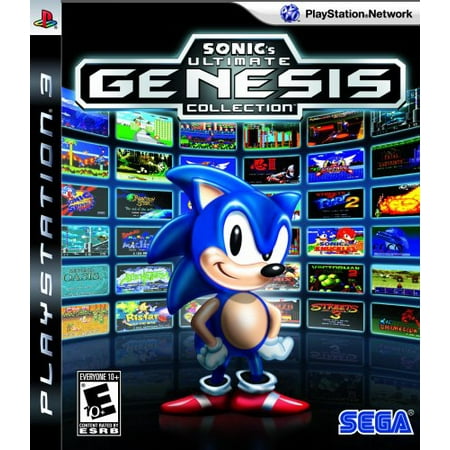 Sonic's Ultimate Genesis Collection, SEGA, Playstation 3, (Best Old Ps3 Games)