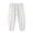 White, variant on Asxite Toddler Boys Pants Solid Faux Linen Tapered Elastic Waist Pocket Breathable Sweatpants 5-15Y