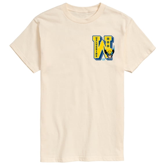 Marvel - Wolverine Letterman - Men's Short Sleeve Graphic T-Shirt