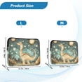 thumbnail image 4 of FORMRS 13"-13.3" Laptop Sleeve Protective Case Soft Carrying Quilted Computer Bag Cover, Dinosaur with Stars, 4 of 7