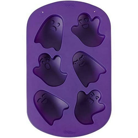 Wilton Ghost Non-Stick Silicone Mold, 6-Cavity