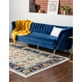 thumbnail image 4 of Rugs.com Aurelia Collection Rug – 10' x 13' Multi Medium-Pile Rug Perfect For Living Rooms, Large Dining Rooms, Open Floorplans, 4 of 4