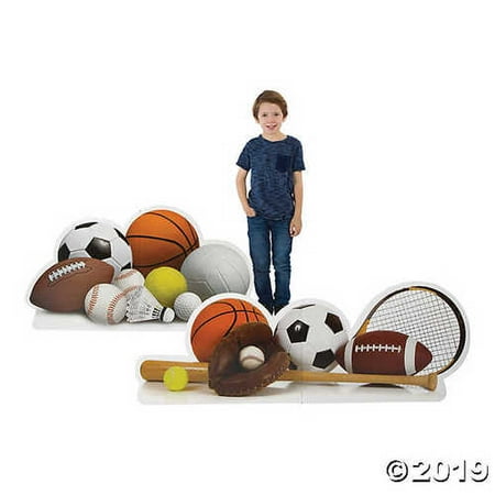 Sports Cardboard Stand - Sports VBS Ball Cardboard Stand-Ups