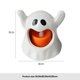 thumbnail image 2 of 12 Velas LED Sin Llama Con Fantasma Halloween para () Blanco, 2 of 4