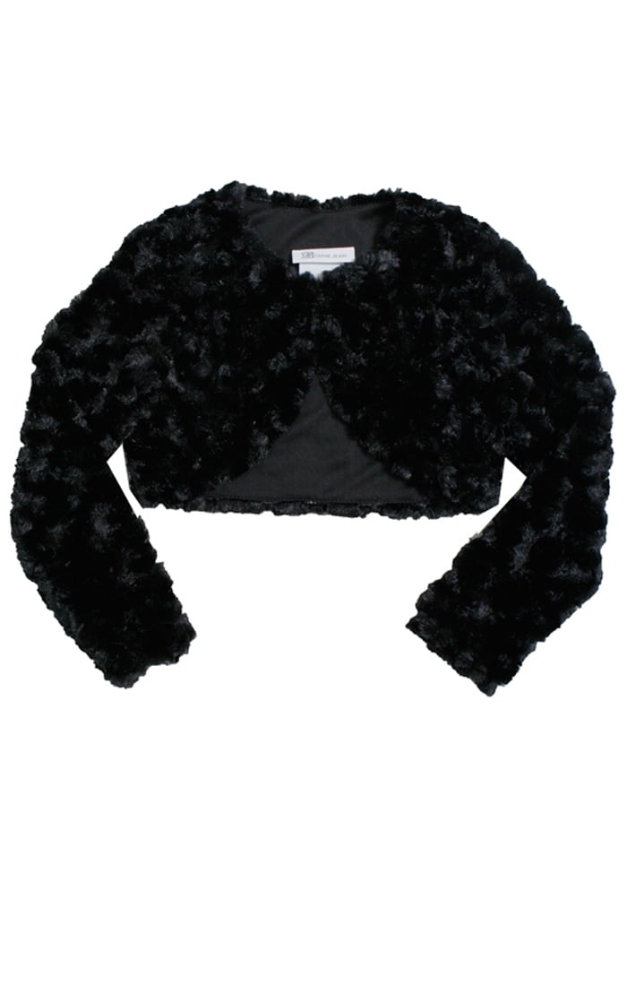 baby girl fur cardigan