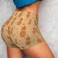 thumbnail image 7 of Seamless Workout Shorts Women - Pineapples Biker Running Gym Yoga Spandex Shorts for Women, 7 of 7