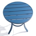 thumbnail image 5 of Zimtown 20-Inch Round Outdoor Side Table - 3-Leg Metal Patio Coffee Table for Garden, Deck or Indoor Use, Navy Blue, 5 of 14