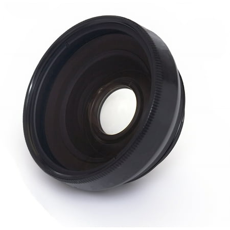 0.43x High Grade (Black) Wide Angle Conversion Lens (30mm) For Sony Handycam DCR-SR47