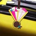 thumbnail image 3 of Cartoon Animals And Tag Creative Fashion Style Portable Travel Label ID Addres Holder Mini Hats, 3 of 3