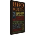 thumbnail image 2 of BBQ Rules III Wall Art, 2 of 2
