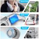 thumbnail image 5 of Naiovety Nuevo verano creatividad ventilador de cuello de refrigeración Personal USB recargable cuello ventilador portátil ajustable enfriador de aire Electrodomésticos Naiovety HA006434-00B, 5 of 6