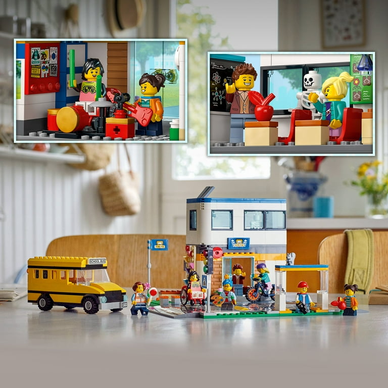 LEGO City School Day Adventure Building Set 60329 (433 Pieces