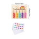 thumbnail image 3 of Juguetes de piscina, juguetes para bebés, juguetes para niños pequeños, tablero de rompecabezas de madera con bolas de colores multicanal para caminar, juego de caminar con bolas de cuatro colores, en, 3 of 6