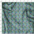 thumbnail image 4 of Soimoi Viscose Chiffon Fabric Tropical Leaves Print Fabric by Yard 42 Inch Wide, 4 of 5