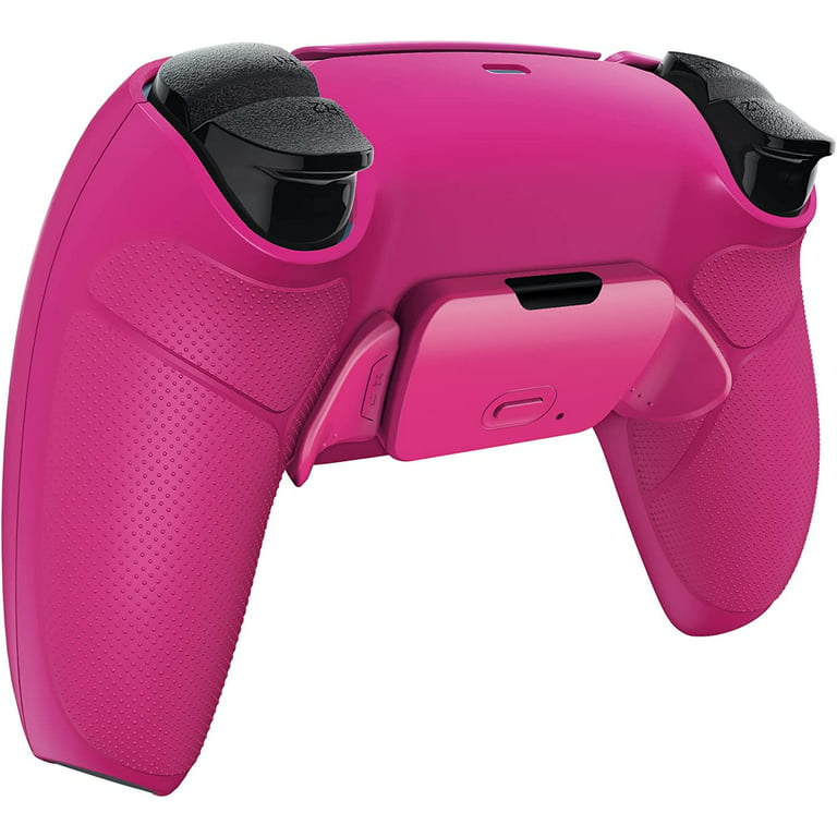 eXtremeRate Nova Pink Rubberized Grip Programable Rise Remap Kit for PS5  Controller BDM-030, Upgrade Board & Redesigned Back Shell & Back Buttons  for PS5 Controller - Controller NOT Included 