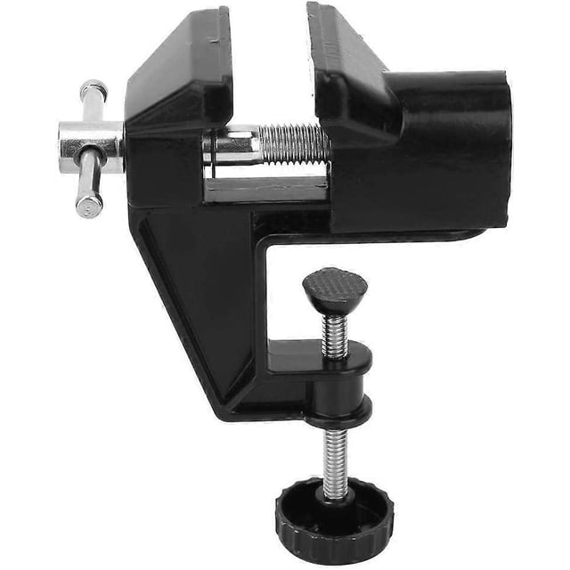 Bench Swivel Vice 2 Inch Openings Size Mini Aluminium Alloy Table Clamp Vise 360 Degrees Rotating for Jewelry Model Making DIY Repairs Modelling Paint