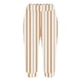 thumbnail image 4 of LIaqionyy Women Striped Capri Pants High Waisted Yoga Sweatpants Lounge Cropped Jogger Pant with Pockets, 4 of 6