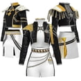 thumbnail image 1 of Kpop Demon Hunters Cosplay Rumi Mira Zoey Costume Halloween Carnival Set Party Fancy Dress For Womens, 1 of 5