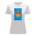 thumbnail image 3 of Playera Unisex De La Corona De La Loteria Mexicana Color Blanco Talla Chica Marca Emil SaEs, 3 of 4