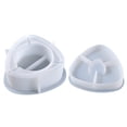 thumbnail image 3 of 1 Set Triangle Ashtray Epoxy Resin Mold Cigarette Ash Container Silicone Mould, 3 of 3