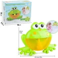 thumbnail image 4 of Rirool Baby Bath Bubble Toys Set,Tub Big Frog Automatic Bubble Maker Blower Toys with 12 Music Baby Fun Shower Toys, for Boys, Girls, 4 of 9