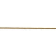 thumbnail image 3 of Leslie's Real 14kt Yellow Gold 1.2mm Diamond Cut Spiga Chain; 16 inch; Lobster Clasp; for Adults and Teens; for Women and Men, 3 of 5