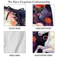 thumbnail image 4 of luoweisi Men's Beach Shorts Quick Dry Swim Trunks with Mesh Lining Unicorn S, 4 of 5