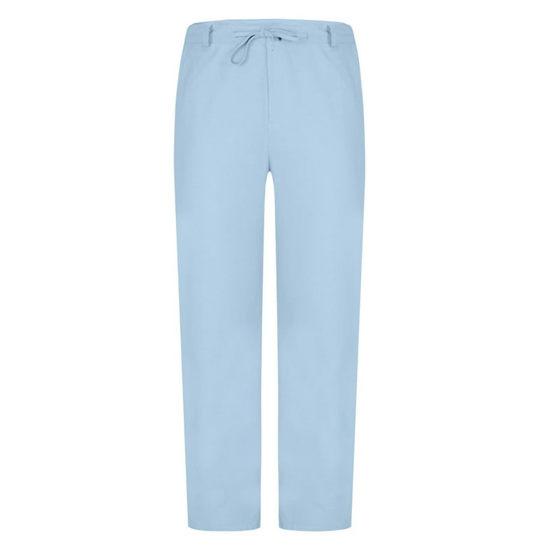 Cargo Pants Pantalones Dockers Para Hombre Men's Cotton Linen