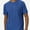Blue, variant on Men's Athletic Performance T-Shirt Lightweight Quick-Dry Workout Tee for Gym Cycling Running Outdoor Activities