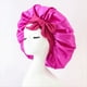 thumbnail image 3 of Sombrero para Mujer,Gorro de Ducha para Dormir de Noche,Gorro para el Cabello de Alta Elasticidad,Gorro para la Cabeza,Gorro para el Cuidado del Cabello, Gorro de Dormir,Rosa Rojo, 3 of 5