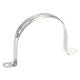 thumbnail image 4 of Uxcell 87mm(3.4") 201 Stainless Steel 2 Holes Rigid Pipe Strap Tension Tube Clamp 8 Pack, 4 of 5
