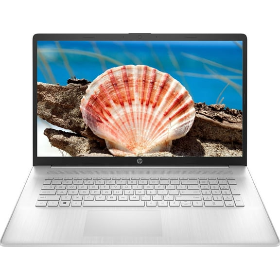HP 17.3" HD  Laptop Flagship, 8GB RAM 256GB NVMe SSD, AMD Ryzen 3 7320U (Up to 4.1GHz), Webcam, Type-A&C, HDMI, WiFi, Fast Charge, Long Battery Life, Win 11, GM Accessories