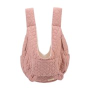 Bunblic Pet Chest Bag Pet Carrier Backpack Decorative Fashion Practical Unique Versatile Reusable Cat Carrier Backpack Kitten Dog Bag Pink