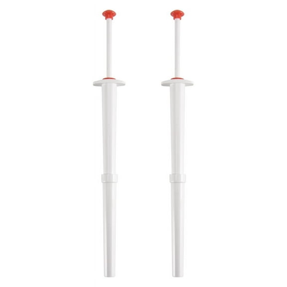 Deluxe Pickle Pincher, Set of 2,Pickle Picker Stainless Steel and Plastic- Olive Pepper Grabber