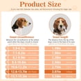 thumbnail image 5 of Dog Muzzle, Basket Muzzle for Biting, Chewing and Scavenging, Humane Cage Mouth Cover, Suitable for Grooming and Training, Size 6, 5 of 7