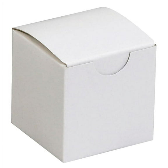 Office Depot® Brand Gift Boxes, 2"L x 2"W x 2"H, 100% Recycled, White, Case Of 200
