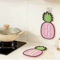 thumbnail image 5 of Pretxorve Pineapple Lid Rack Insulation Pad Cutting Board Placement Pad Dining Pad Cup Pad, 5 of 6