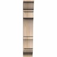 thumbnail image 6 of Ekena Millwork 5 1/2"W x 20"D x 32"H Balboa Traditional Smooth Bracket, Douglas Fir, 6 of 13
