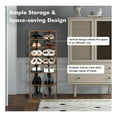 thumbnail image 5 of 7 Tier Shoe Rack, Vertical Shoe Organizer for Entryway - Double Row Shoe Storage, Space Saving Shoe Shelf for Closet, Mudroom - Easy Assembly & Anti-Tipping, 5 of 9