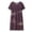 Grey, variant on T-Shirts For Women Summer Cotton Silk Short Sleeved Sleep Dress For Middle Aged New Loose Fitting Home Wear Elderly Sleepwear Plus Size Dress Womens Tops