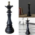 thumbnail image 5 of Resin Chess Pieces, Knight Statues Figures Chess Game Figurine Pieces International Chess Game Accessories for home and desk TV Cabinet - Queen 12x12x37cm, 5 of 7