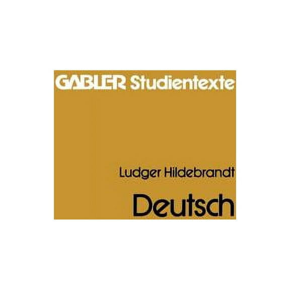 Deutsch, (Paperback)