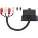 thumbnail image 2 of Controlador de nivel RCA universal amplificador de audio automotriz RCA regulador de audio bajo mejora Perilla de control de volumen y cable automóvil motocicleta altavoz Cine en casa, 2 of 6